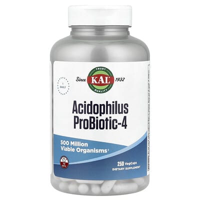 Пробиотик Acidophilus Probiotic-4, 250 веганских капсул