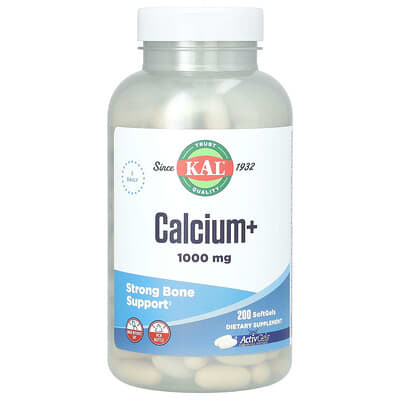 Calcium+, 200 Softgels