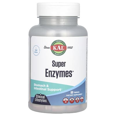 KAL Super Enzymes™, 60 таблеток
