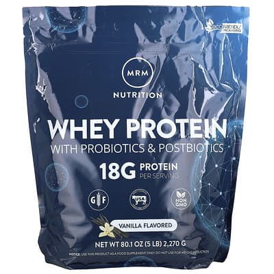 Сыворотка протеиновая MRM Nutrition Whey Protein Vanilla 2,270 g