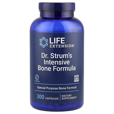 Dr. Strum's Intensive Bone Formula, 300 капсул