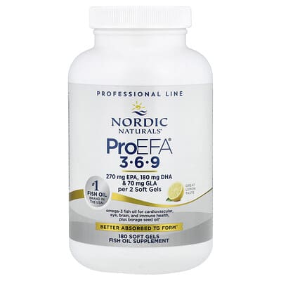 ProEFA® 3-6-9, Lemon, 180 мягких капсул