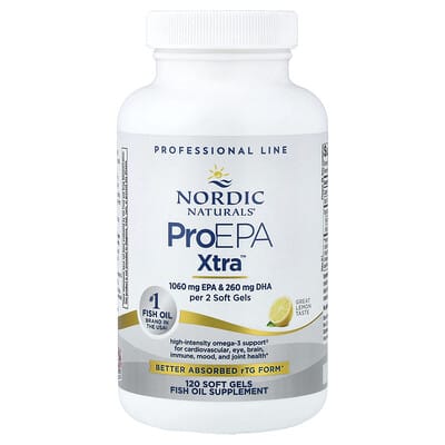ProEPA Xta™, лимон, 120 мягких гелей