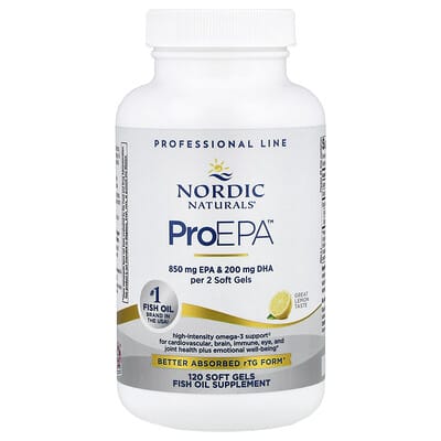 ProEPA™, лимон, 120 мягких капсул