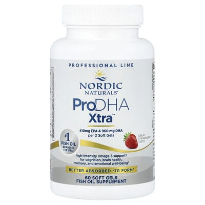 ProDHA Xtra™, Strawberry, 60 мягких капсул
