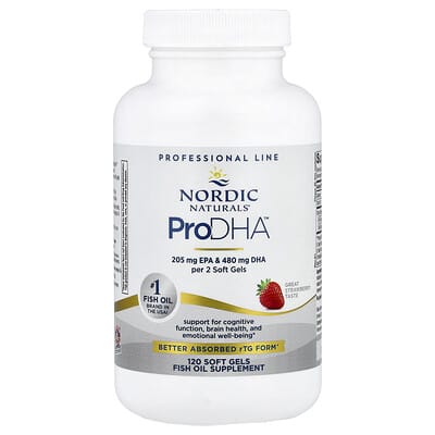 ProDHA™ клубничный 120 мягких капсул