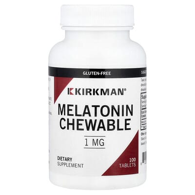 Kirkman Labs мелатонин жевательные таблетки 1 mg, 100 таблеток