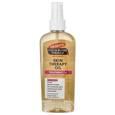 Масло для терапии кожи Palmer's Cocoa Butter Formula с витамином E, роза гипо)