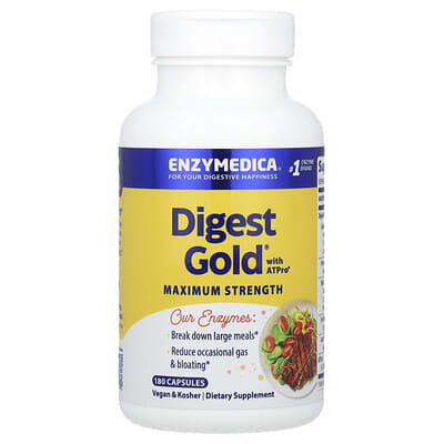 Digest Gold® с ATPro®, 180 капсул