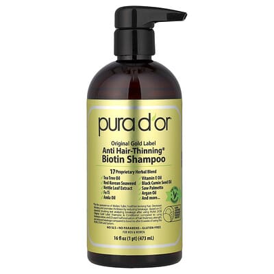 Anti Hair-Thinning Biotin Shampoo, 16 fl oz (473 ml)