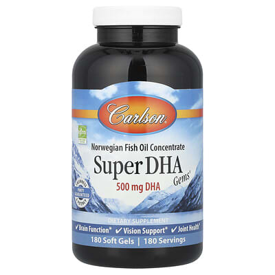 Super DHA Gems® 180 мягких капсул