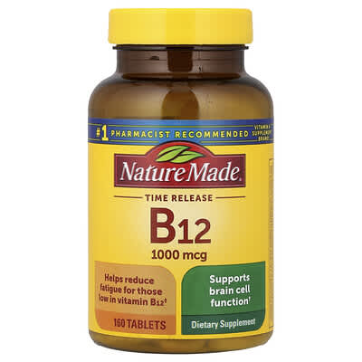 B12 Time Release, 160 таблеток
