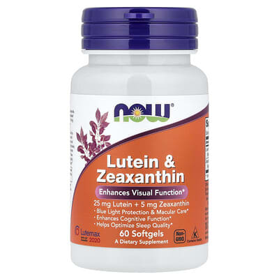 Lutein & Zeaxanthin, 60 Softgels