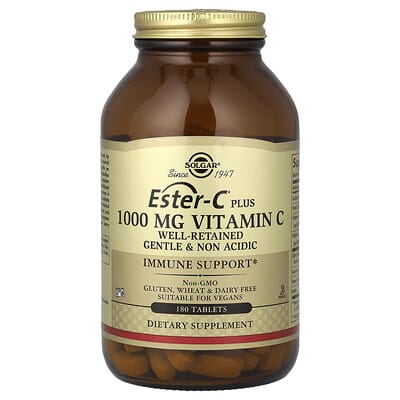 Ester-C® Plus, витамин C, 1,000 mg, 180 таблеток