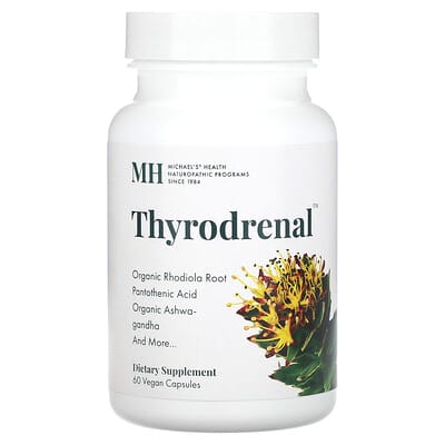 Thyrodrenal™, 60 веганских капсул