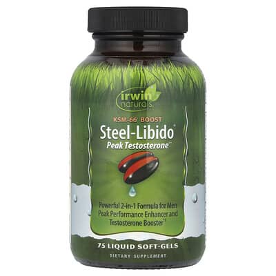 Steel-Libido® Peak Testosterone®, 75 Liquid Soft-Gels
