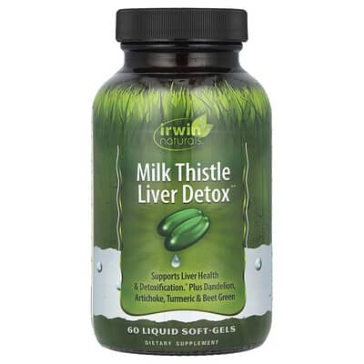Milk Thistle Liver Detox®, 60 жидких мягких капсул