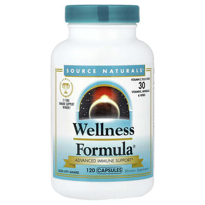 Wellness Formula®, усиленная поддержка иммунитета, 120 капсул