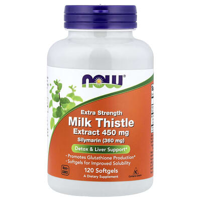 Milk Thistle Extract, 450 mg, 120 Softgels