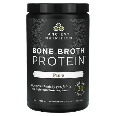 Ancient Nutrition протеин из костного бульона Pure 15.7 oz(446 g)