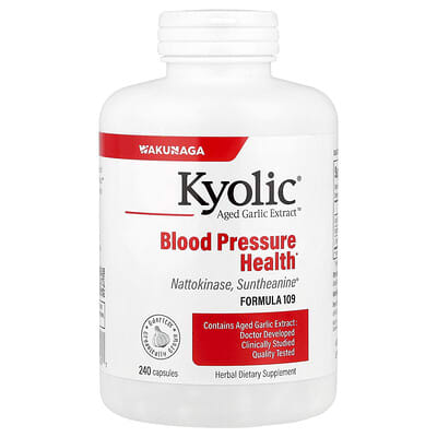 Экстракт выдержанного чеснока Kyolic Formula 109, 240 капсул