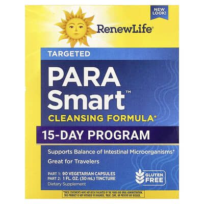 Очищающая формула ParaSmart™, 15-дневная программа, 2 части