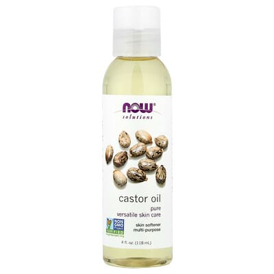 Solutions, Castor Oil, 4 fl oz (118 ml)