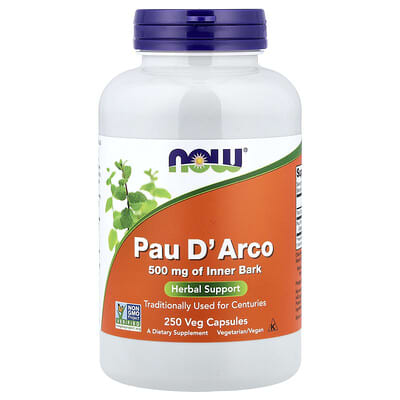 Pau D' Arco, 500 mg, 250 Veg Capsules