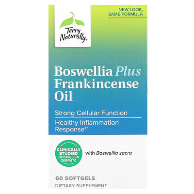 Масло ладана Boswellia Plus, 60 мягких капсул