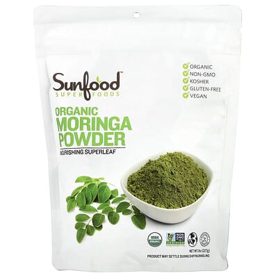 Органический порошок моринги, 8 oz (227 g)