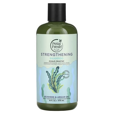 Укрепляющий шампунь с морскими водорослями и маслом арганы, 16 fl oz (475 ml)