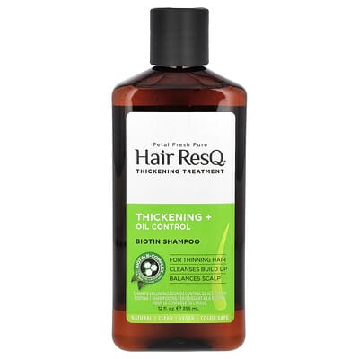 Hair ResQ®, шампунь с биотином, для объема и контроля жирности, 12 fl oz (355 ml)