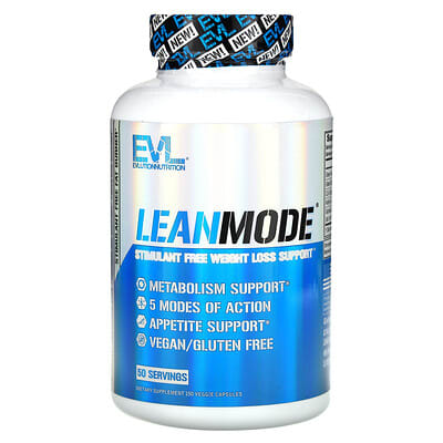 LeanMode® поддержка снижения веса без стимуляторов, 150 вегетарианских капсул