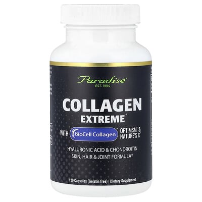 Collagen Extreme® с BioCell Collagen®, OptiMSM® и Nature's C®, 120 капсул