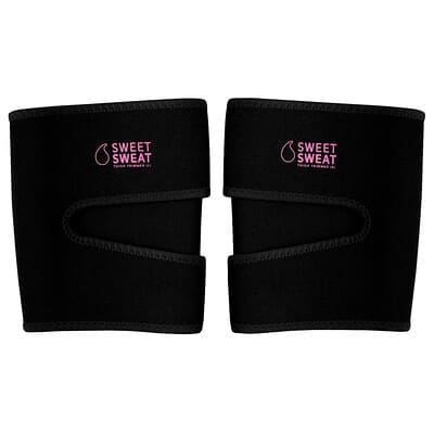 Sweet Sweat®, тренажеры для бедер, M, Black & Pink, 1 пара