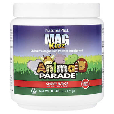 Animal Parade®, Mag Kidz®, Вишня, 0.38 lb (171 g)