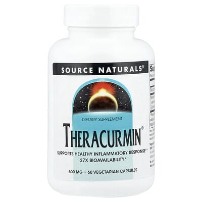 Theracurmin®, 600 mg, 60 вегетарианских капсул