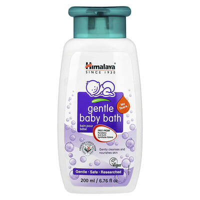 Детская пенка для купания Himalaya, нут и зеленый маш, 6.76 fl oz (200 ml)