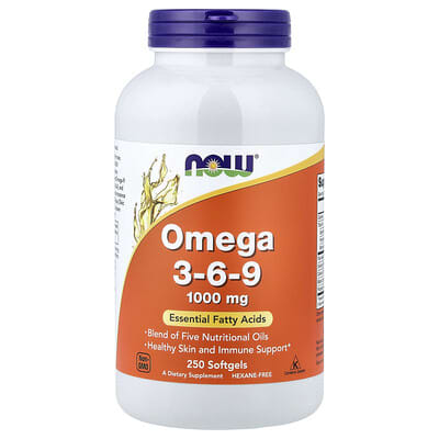 Omega 3-6-9, 250 Softgels