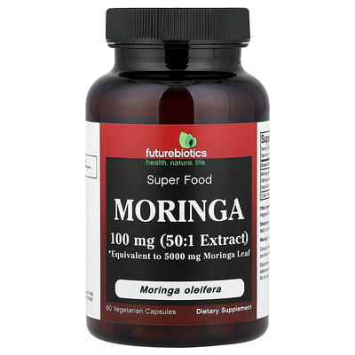 Futurebiotics Моринга, 100 mg, 60 вегетарианских капсул