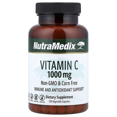 Витамин C NutraMedix 1,000 mg 120 Vegetable Capsules