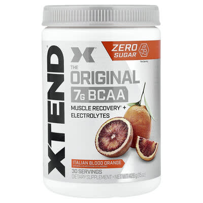 7G BCAA, итальянский красный апельсин, 15 oz (426 g)