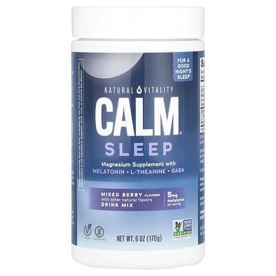 CALM® напиток с магнием, смесь ягод, 6 oz (170 g)