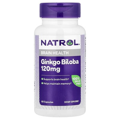Ginkgo Biloba, 60 капсул