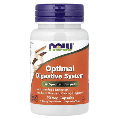 Optimal Digestive System, 90 вегетарианских капсул