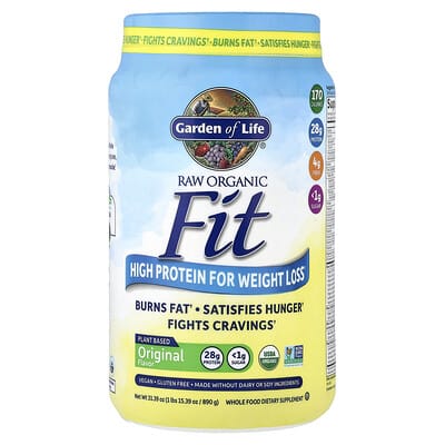 RAW Organic Fit, High Protein for Weight Loss, Original, 1 lbs 15.39 oz (890 g)