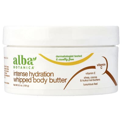 Intense Hydration Whipped Body Butter, 6.5 oz (184 g)
