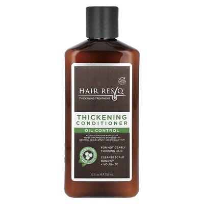 Hair ResQ®, Thickening Treatment, plus Oil Control, Weightless Conditioner, 12 fl oz (355 ml)