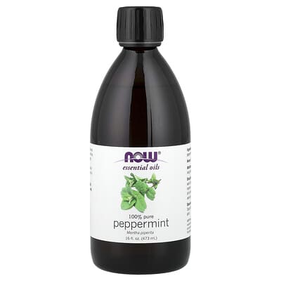 Эфирное масло, перечная мята, 16 fl oz (473 ml)
