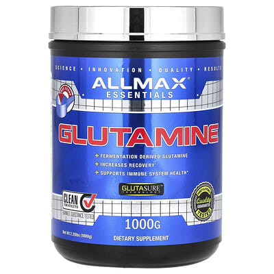 Essentials, Glutamine, 2.2 lbs (1,000 g) аминокислота